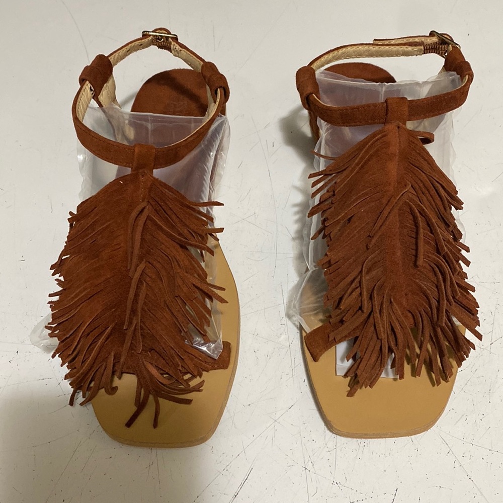 New Kristin Cavallari for Chinese Laundry brown women’s sandals size 5.5